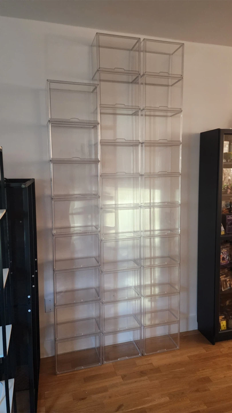 Large acrylic boxes