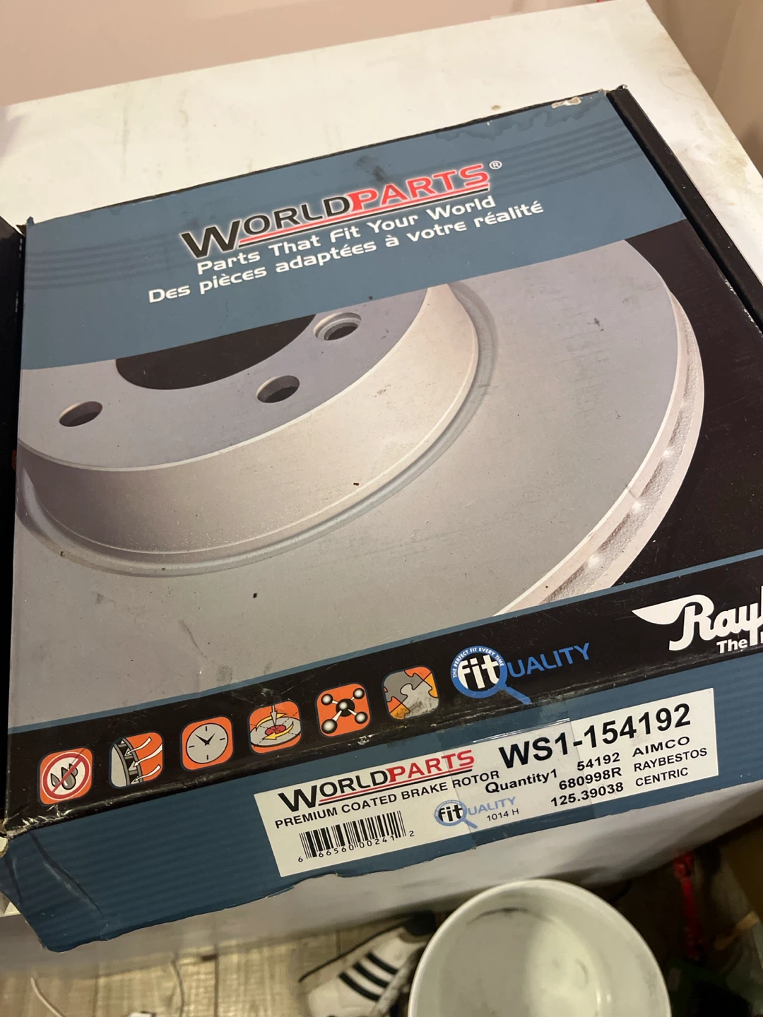 Front brakes pads and rotors 2016 ford escape - photo 5
