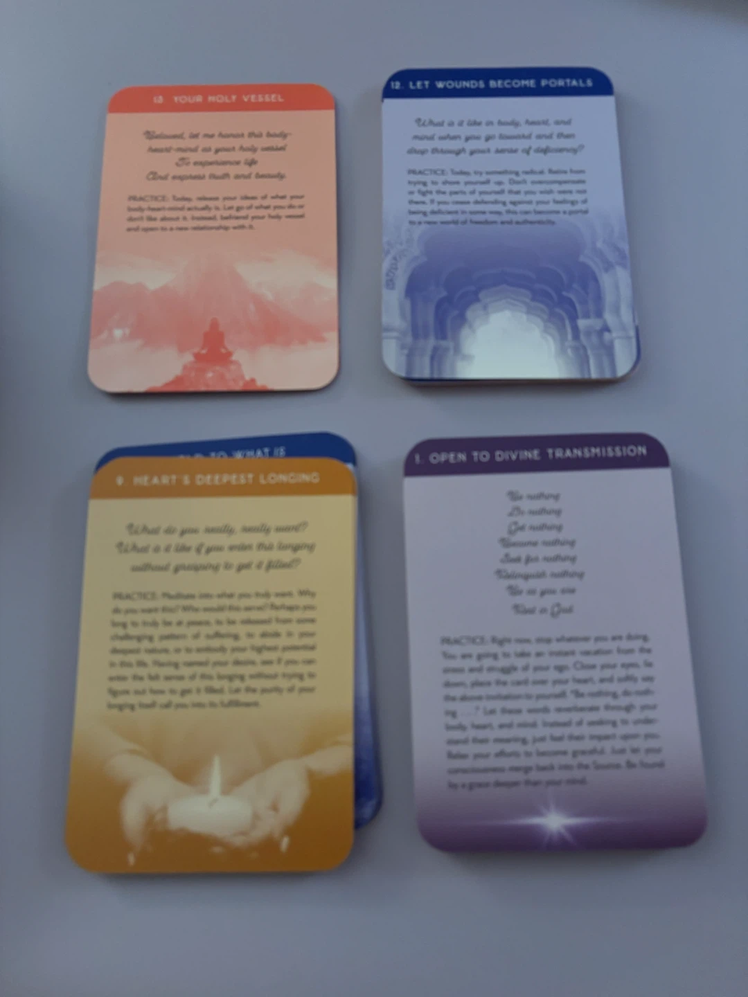 Cultivating Grace Oracle Deck - Like new - photo 4