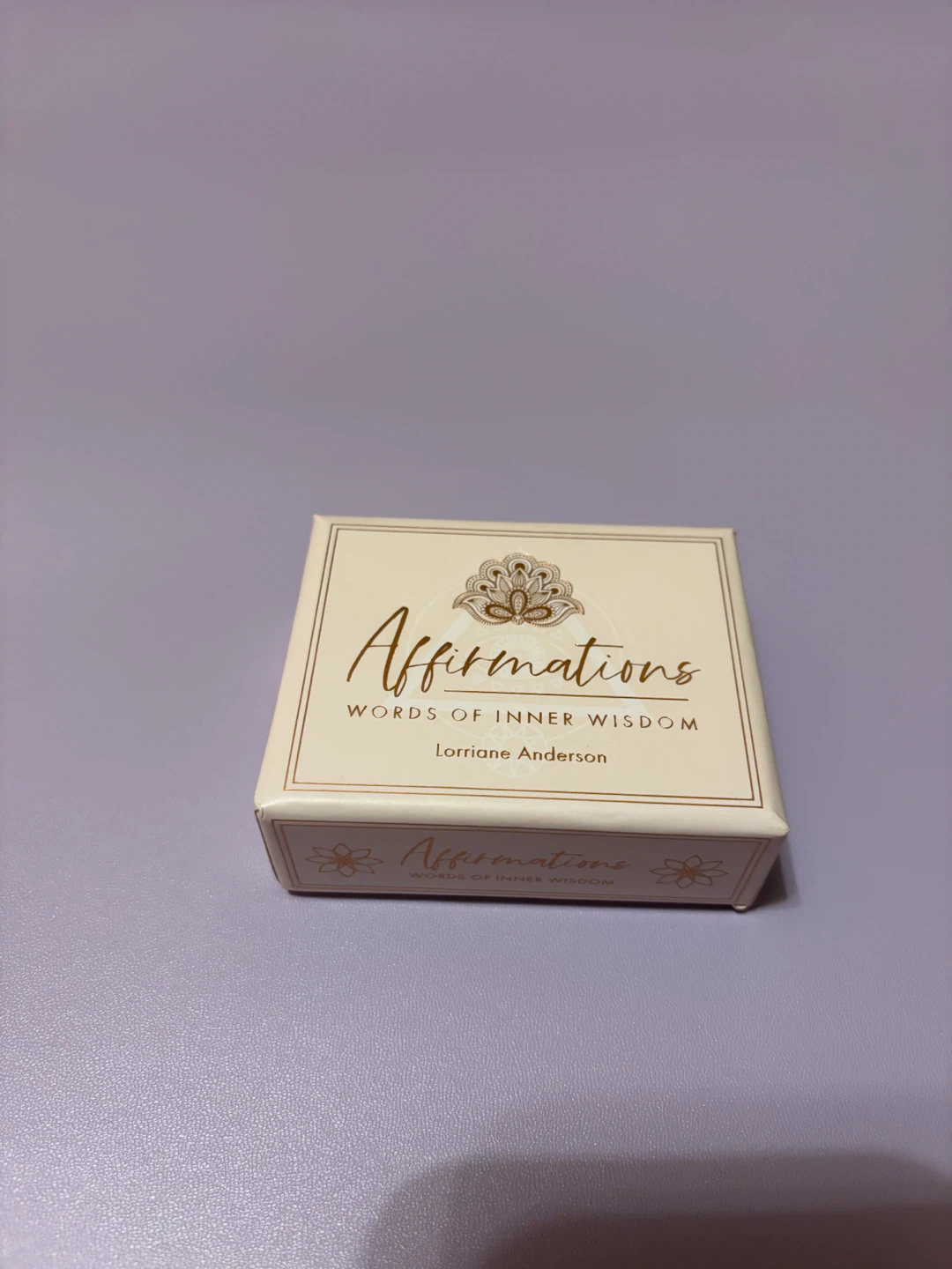 Affirmation Cards by Lorraine Anderson – Like New