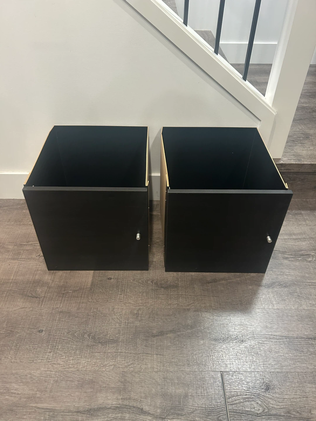 pair of IKEA KALLAX insert doors for $20