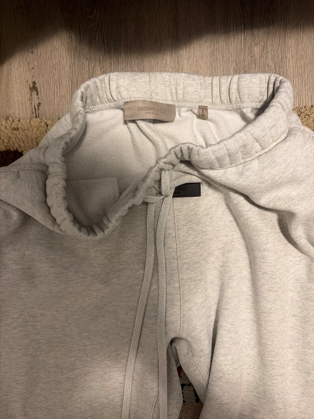 Fear of God Essentials Sweatpants Light Grey - photo 2
