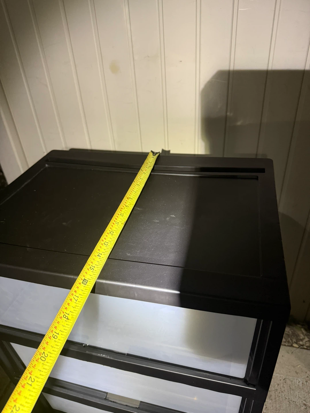 Black 4-Drawer Storage Cart - photo 4