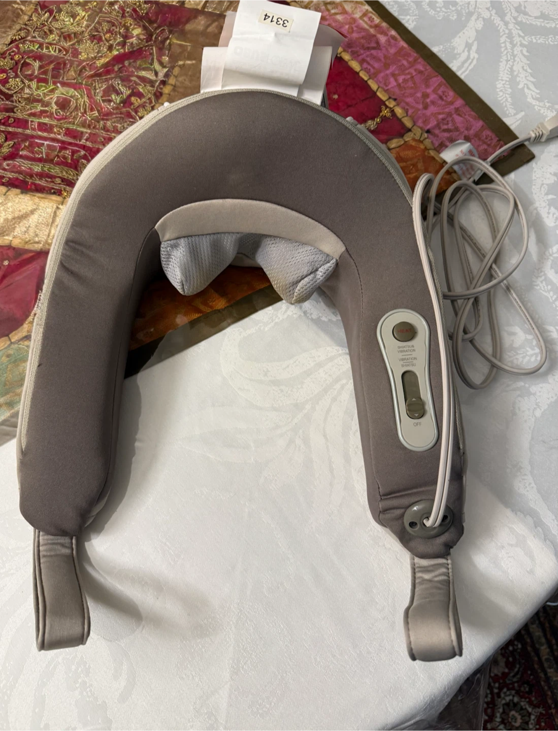 Obusforme Neck Massager with Heat and Vibration - photo 2