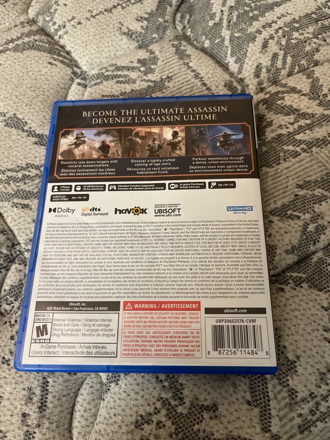 PlayStation 5 Assassin's Creed Mirage Video Game - photo 2
