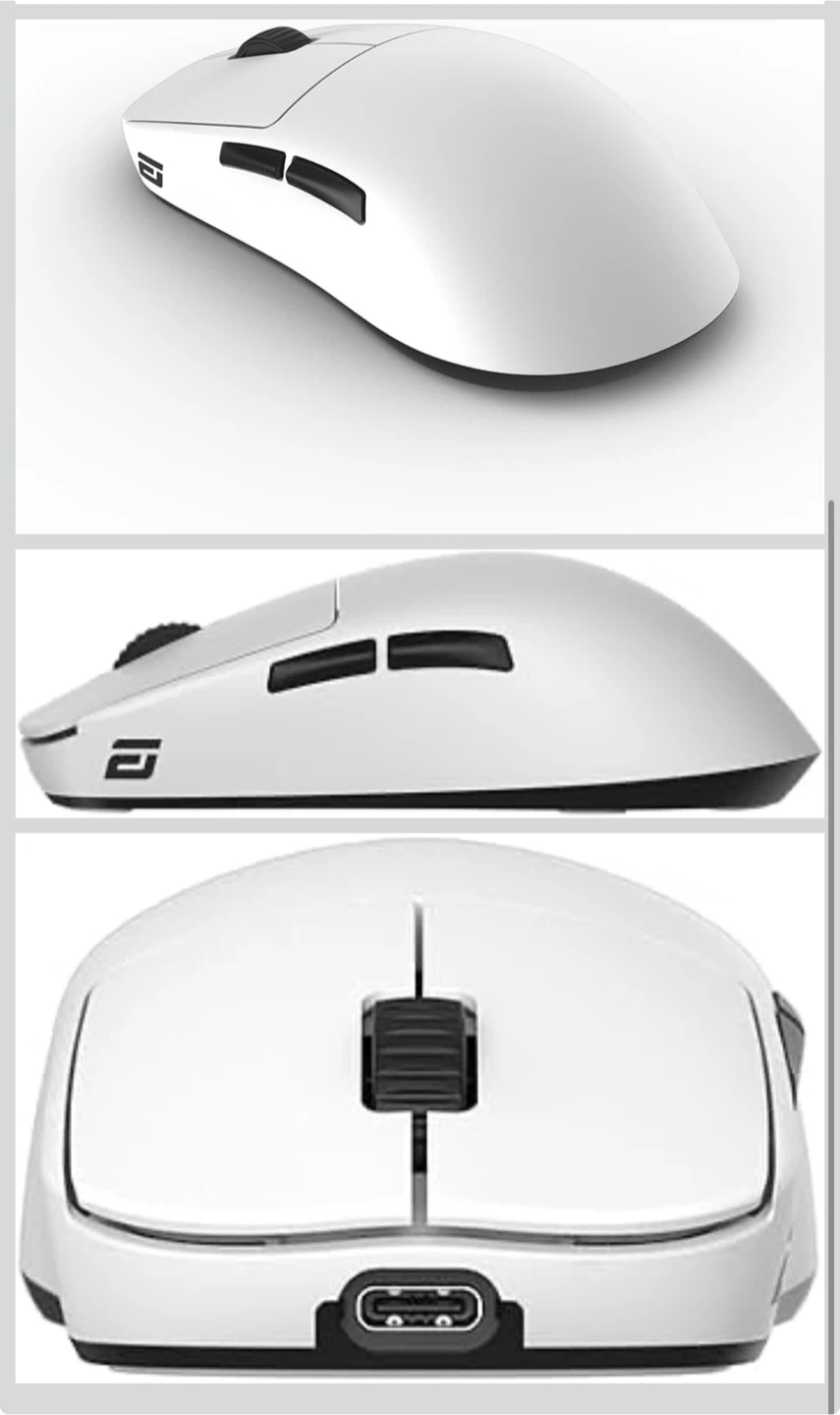 G-Wolves Skoll SK-S Mini Wireless Gaming Mouse - White - photo 2