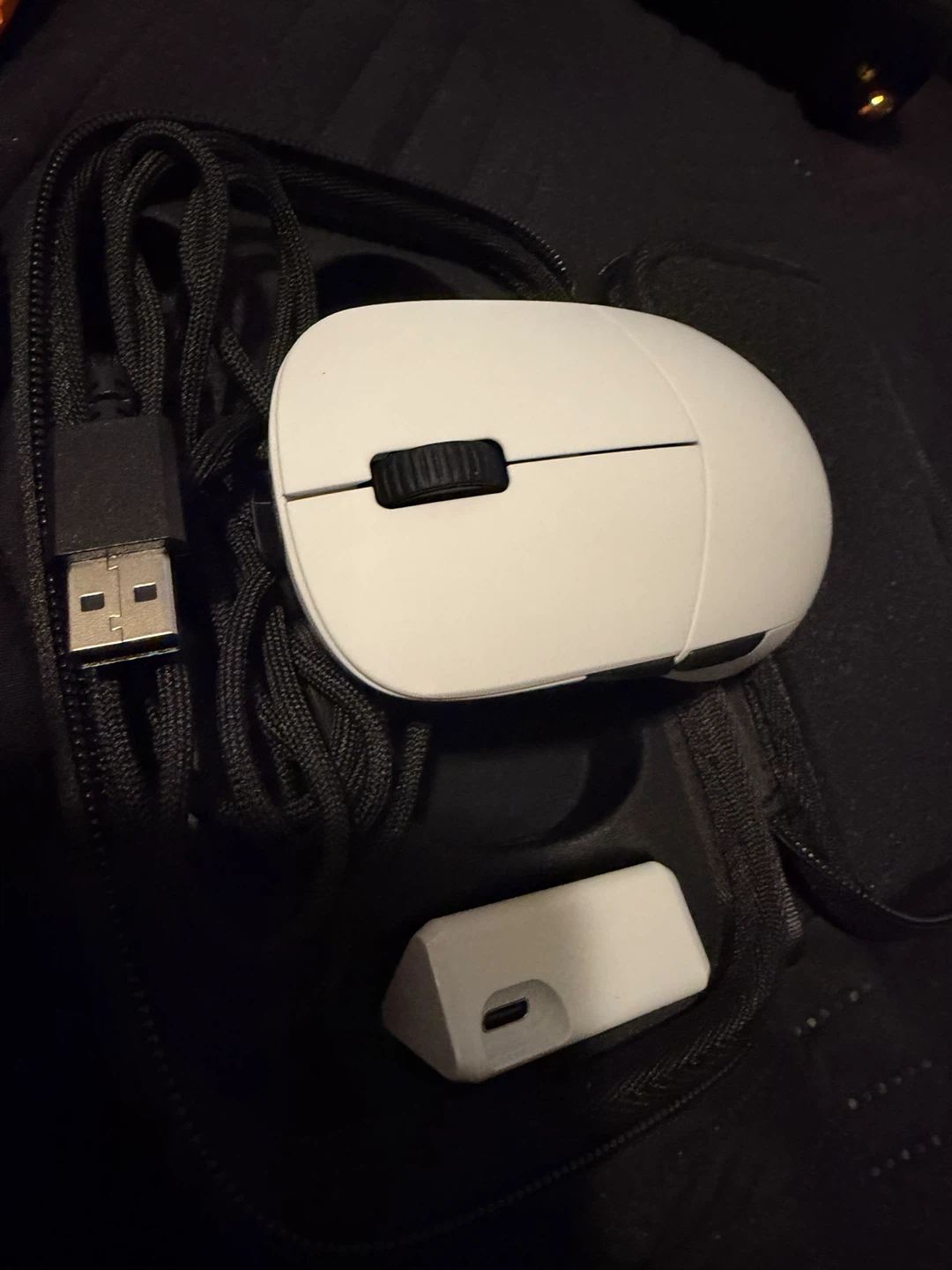 G-Wolves Skoll SK-S Mini Wireless Gaming Mouse - White - photo 3