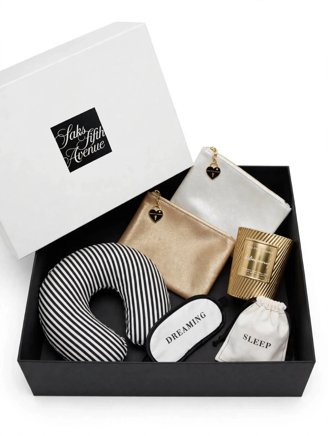 Saks Fifth Avenue 3 Piece Canvas Travel Set