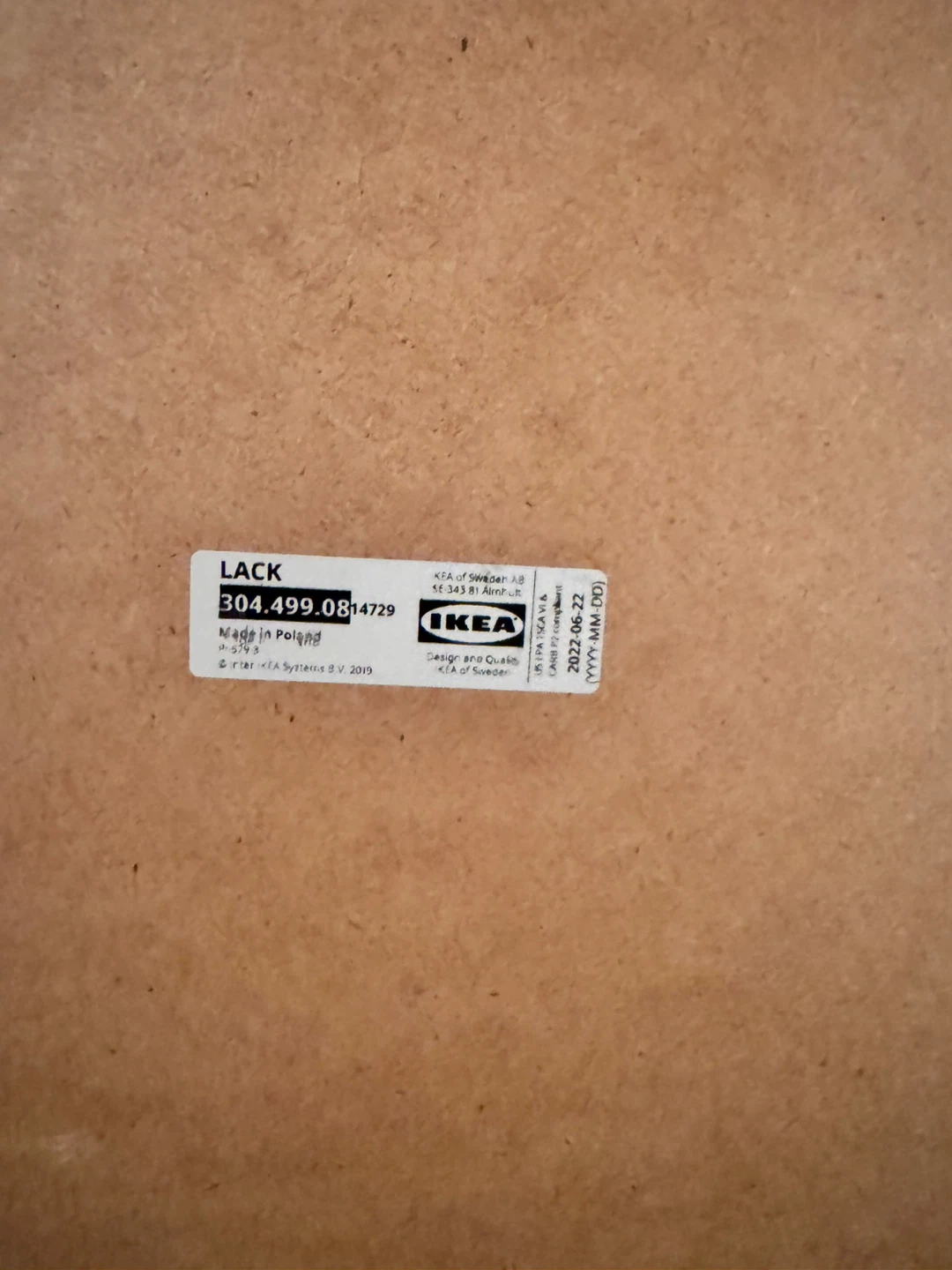 IKEA LACK White Side Table - photo 3