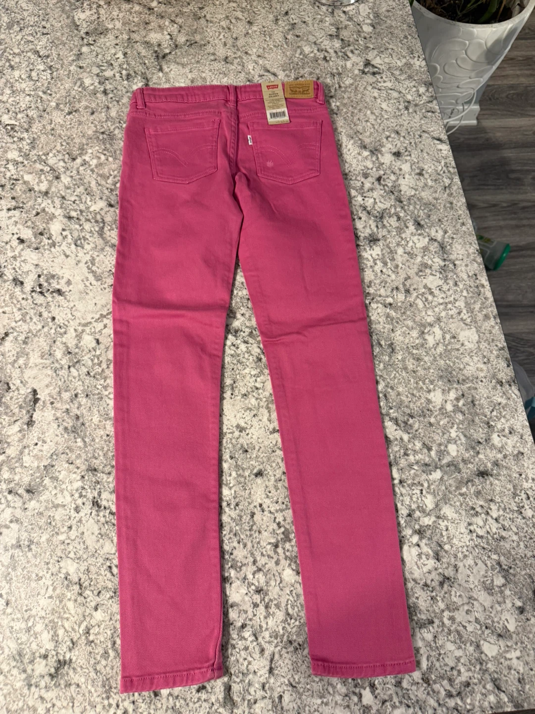 Levi's 710 Super Skinny Jeans Pink Size 12 Reg - photo 2