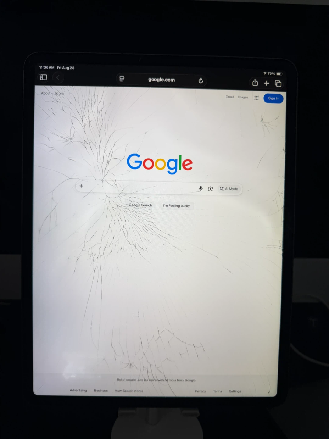 Apple iPad Pro 12.9” 3rd Gen 256GB WiFi Cellular Cracked - photo 4
