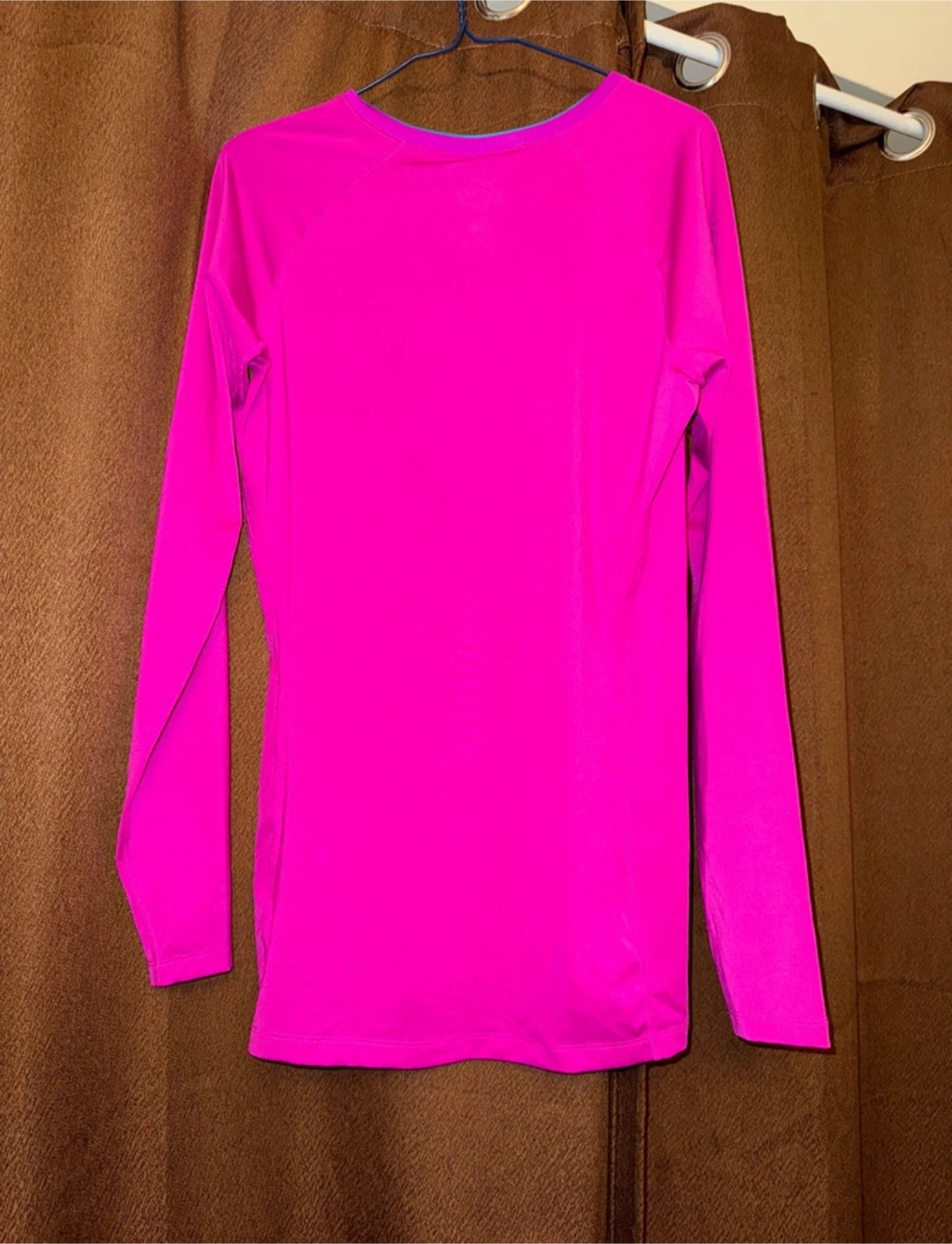Nike Pro Combat Dri-FIT Long Sleeve Pink Base Layer - photo 2