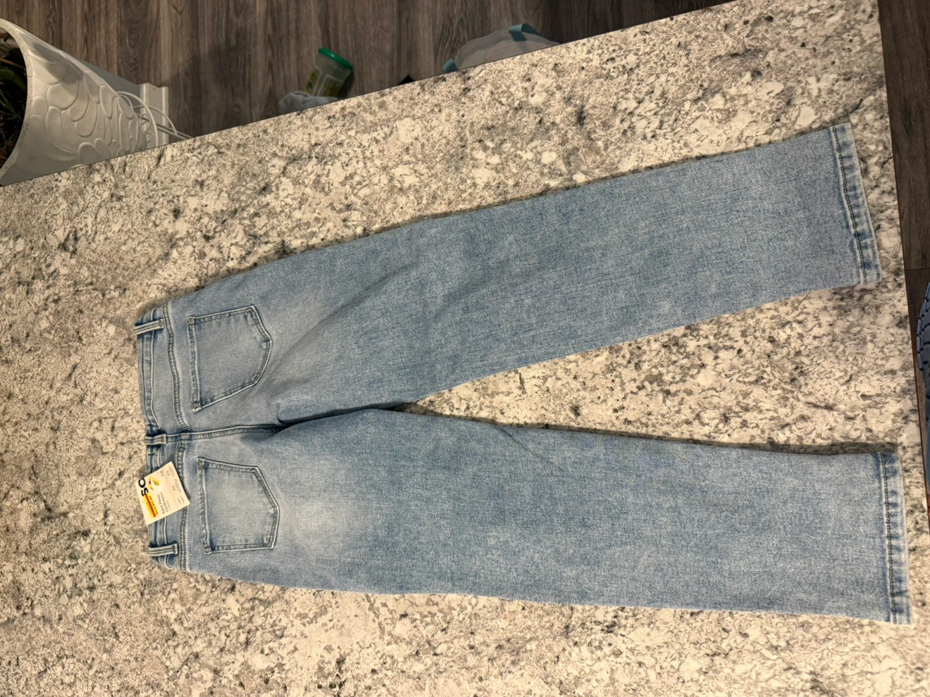 SO by SO Juniors Light Wash Distressed Straight Leg Jeans - photo 4