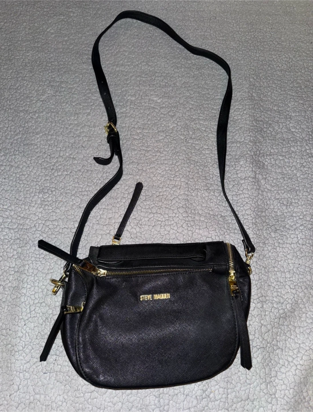 Steve Madden Black Crossbody Bag