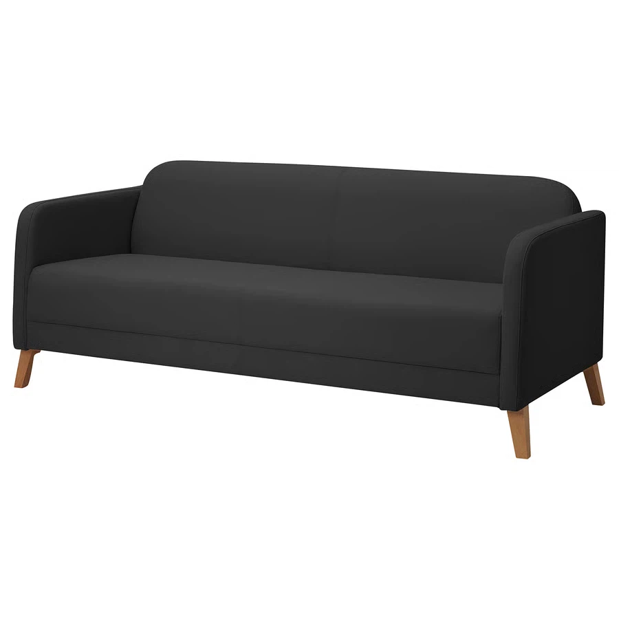 IKEA LINANÄS 3 dark grey sofa - photo 3