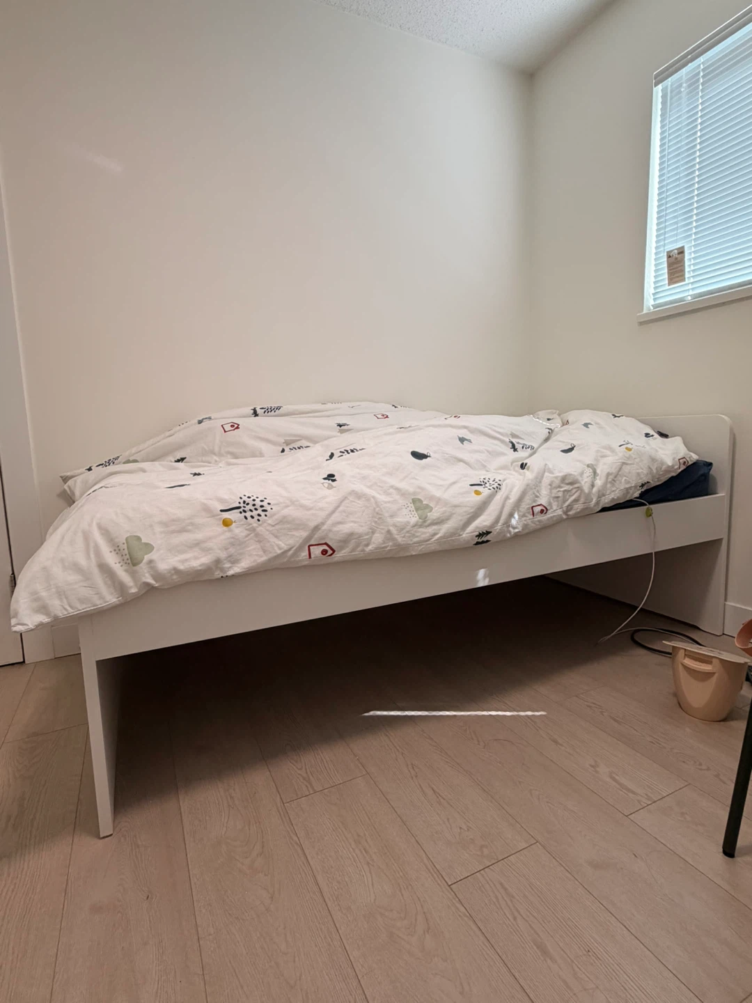Moving out sell! IKEA twin Bed Frame with mattress