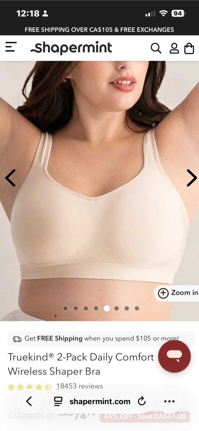 2 Truekind Wireless Shaper Bras - photo 4