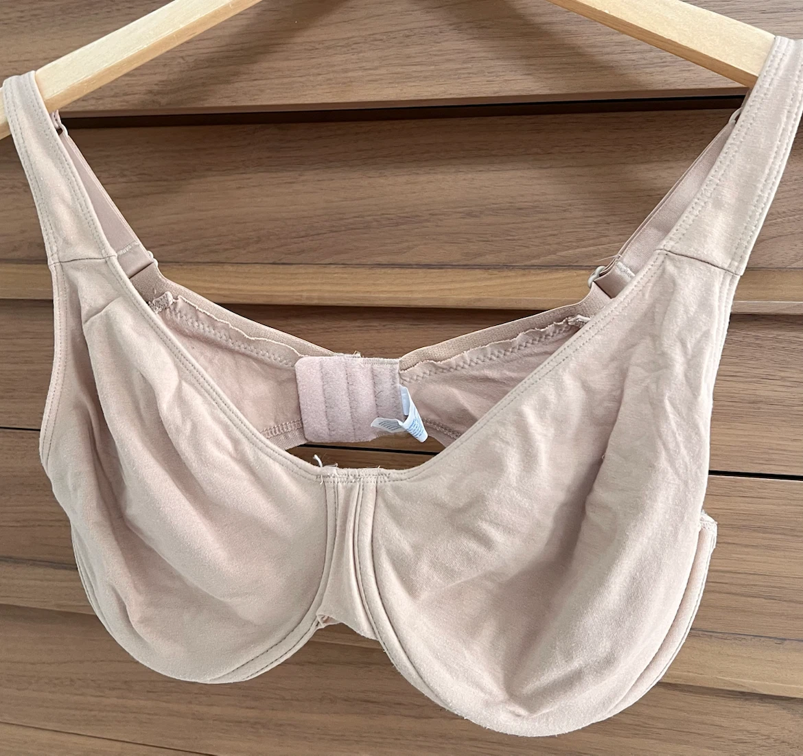 Unlined Cotton Underwire T-Shirt Bra