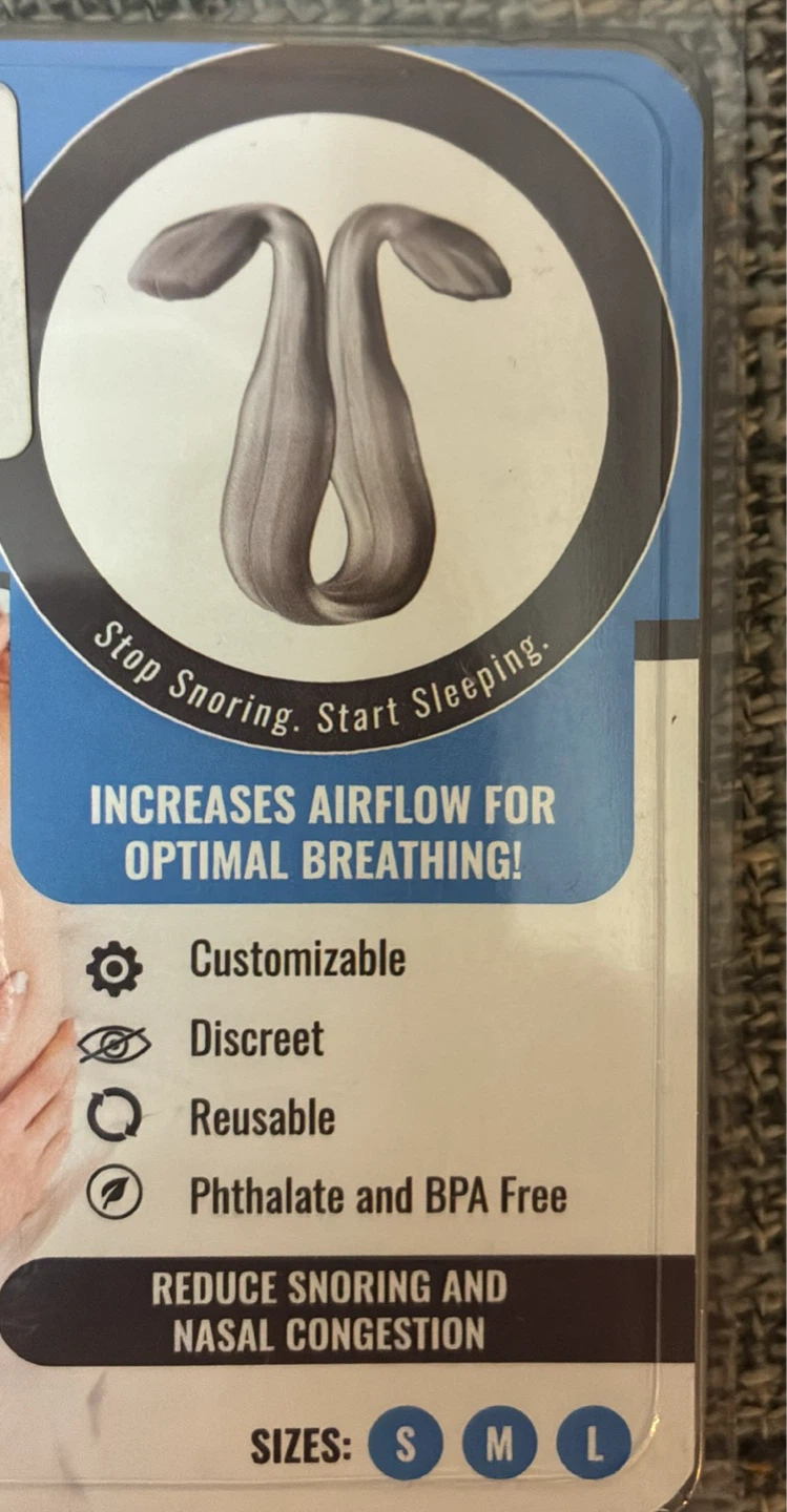 New Snore Less Now Airflow Clip Nasal Dilator - photo 3