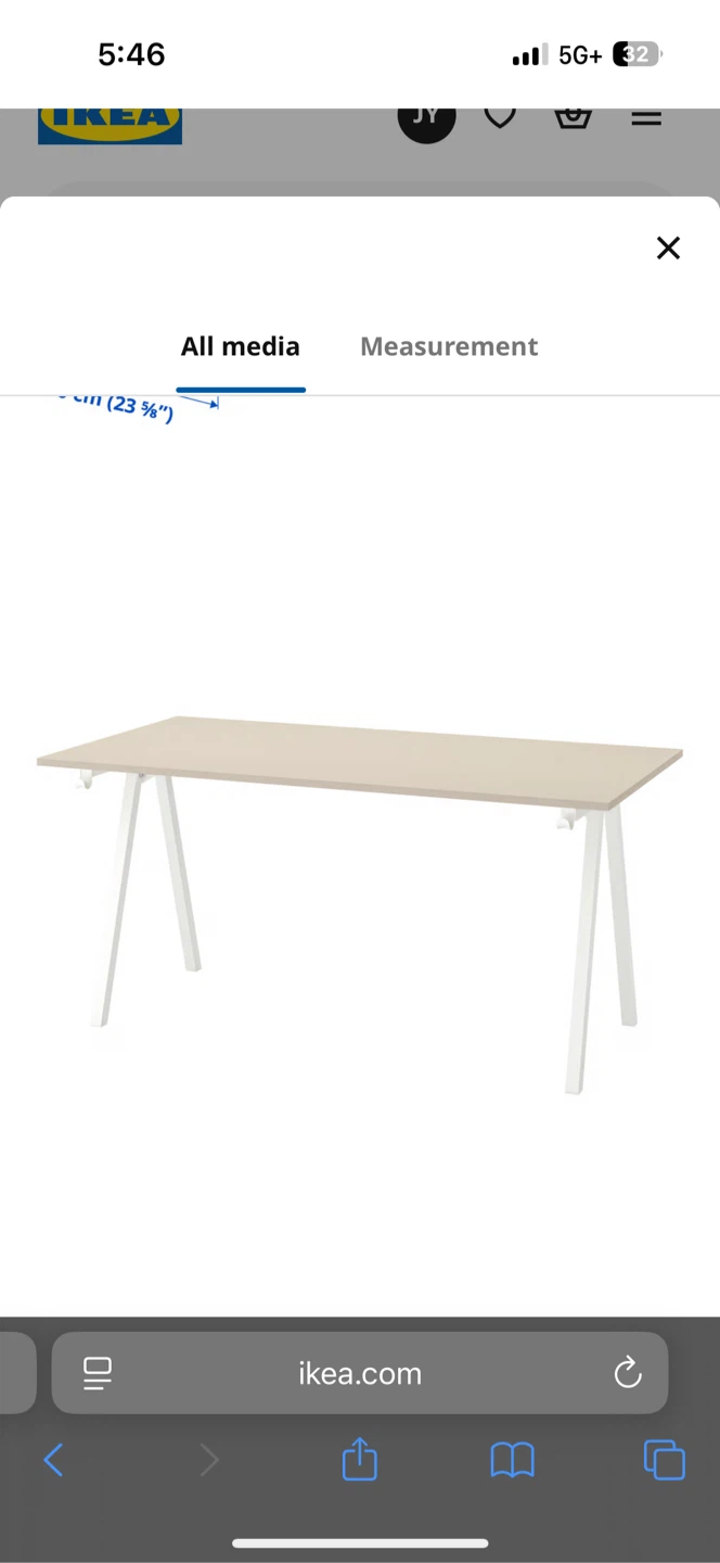 IKEA TROTTEN Desk 160x80cm - photo 5