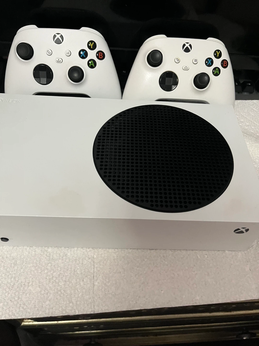 Xbox Series S Console with Two Controllers