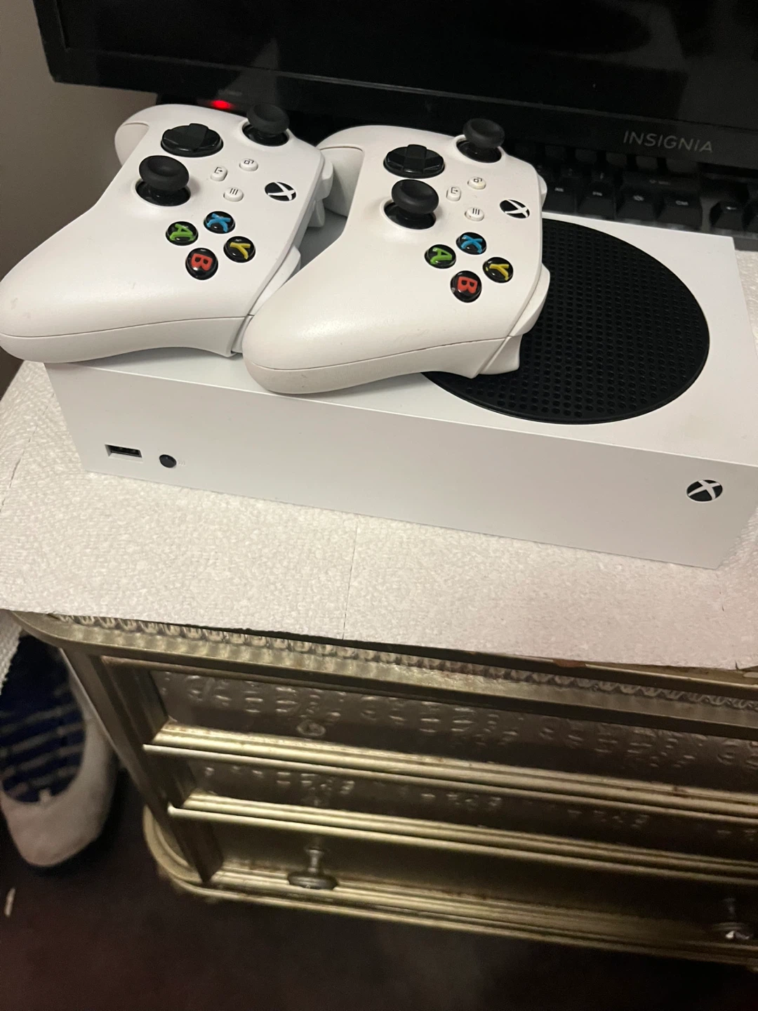 Xbox Series S Console with Two Controllers - photo 2
