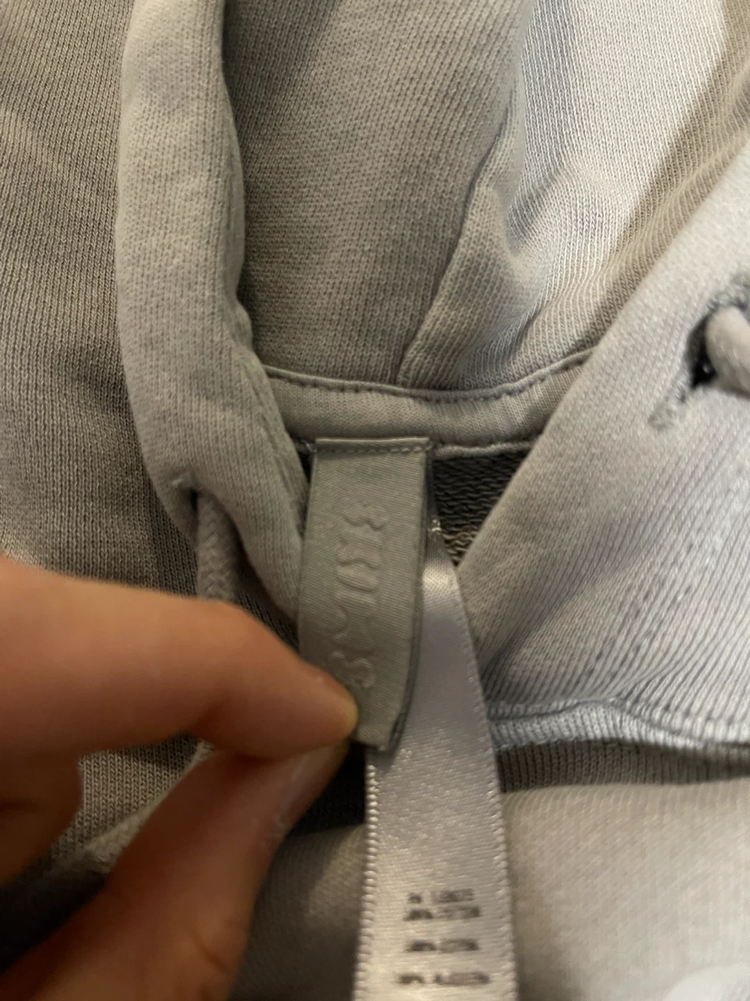Skims Grey Hoodie - 2X/2T - photo 2