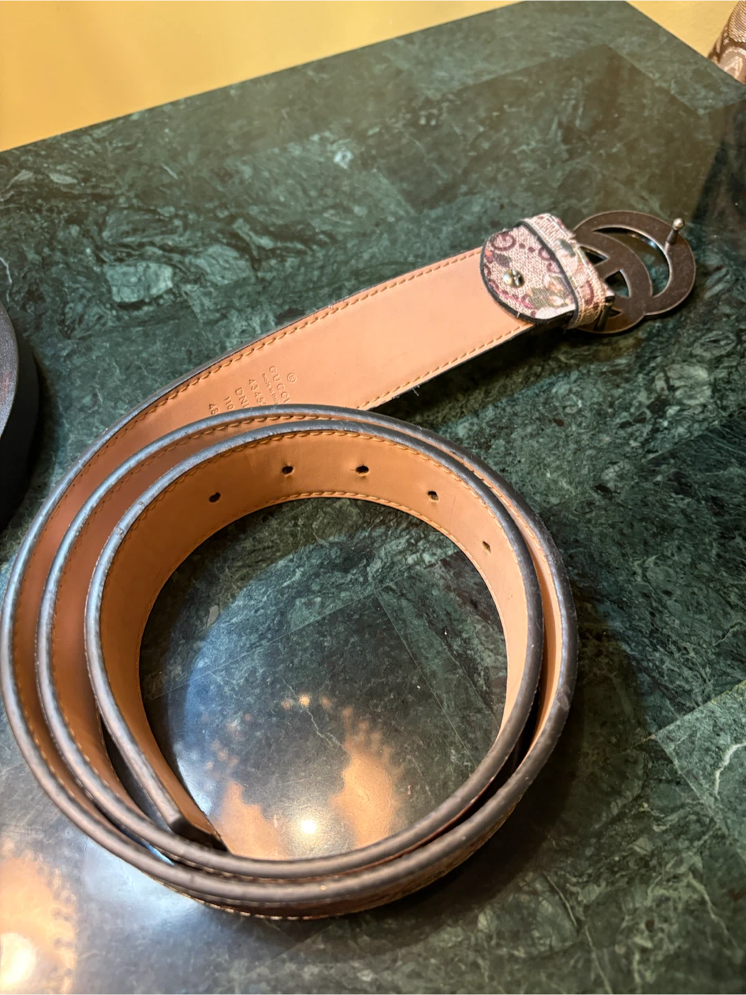 Gucci GG Marmont Floral Belt - photo 3