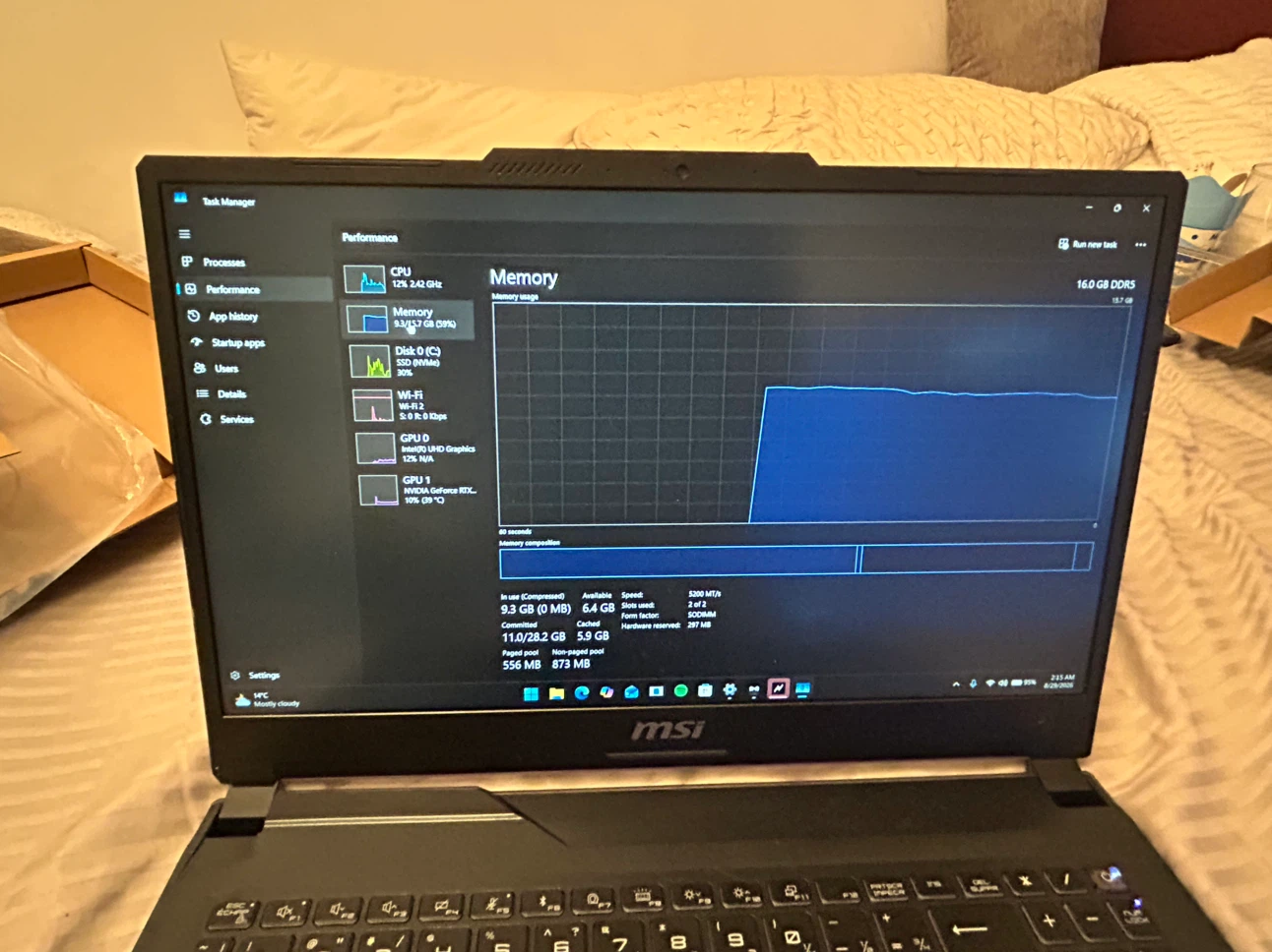 MSI Cyborg 15 A13VF gaming laptop