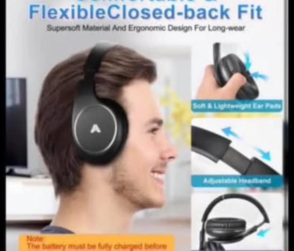 Comfortable Wireless Headphones - photo 2