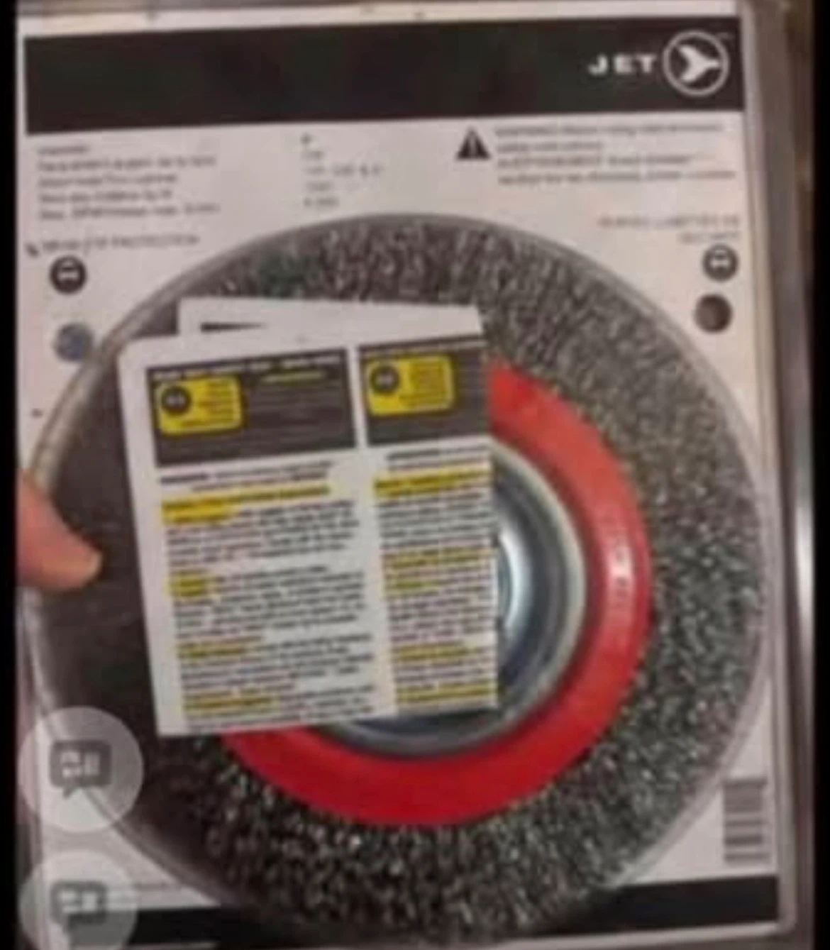 JET 8" Crimped Wire Wheel Brush - photo 2