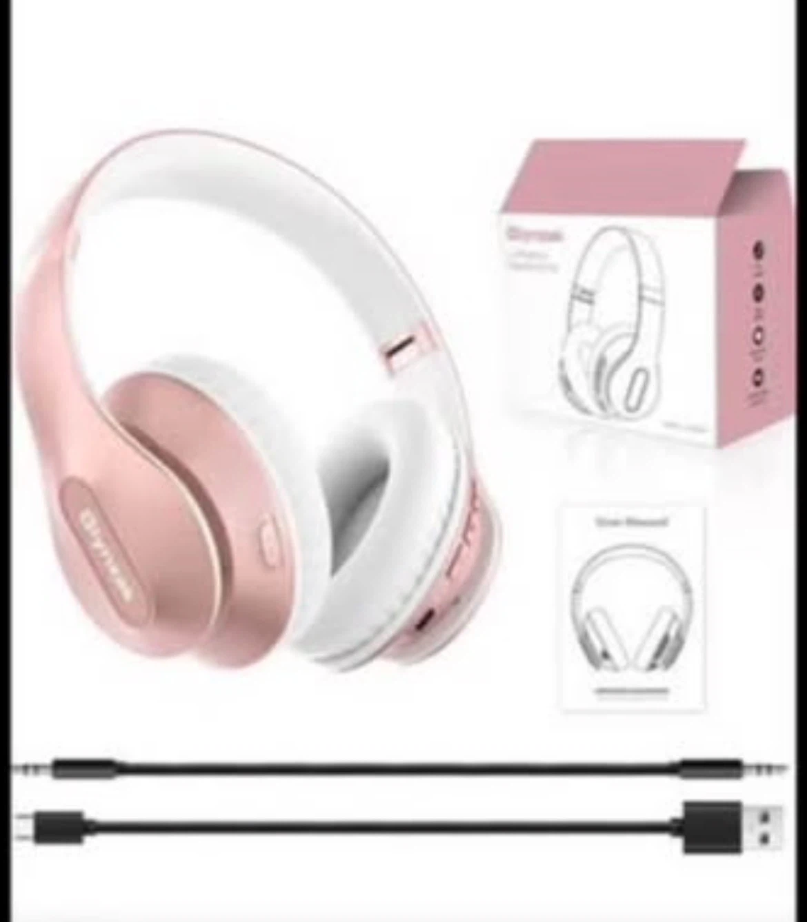 Glynzak Rose Gold Wireless Headphones - photo 5