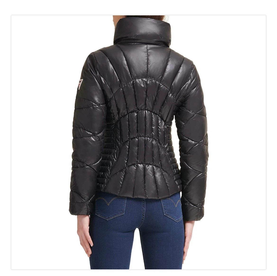 Guess Black Puffer Jacket - 8 or 10 - photo 3