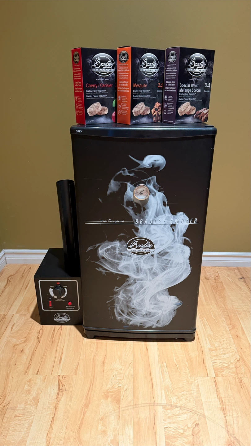 BRADLEY SMOKER WITH BISQUETTES