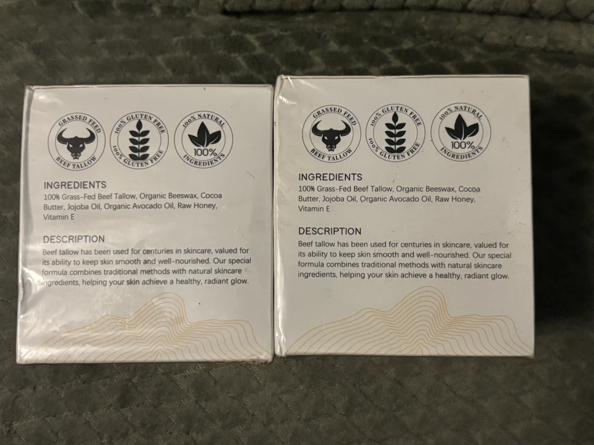Bissora Tallow Balm Face & Skin Moisturizer (Unscented) - photo 4