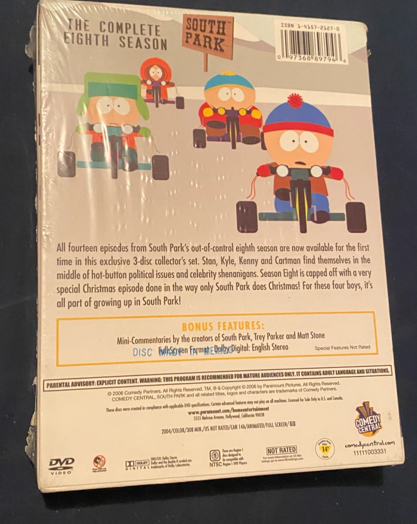 South Park The Complete Eighth Season DVD - photo 2