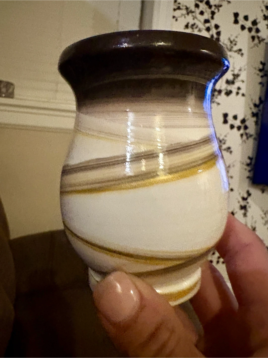 NEW Handmade Ceramic Mate Gourd with Bombilla - photo 3