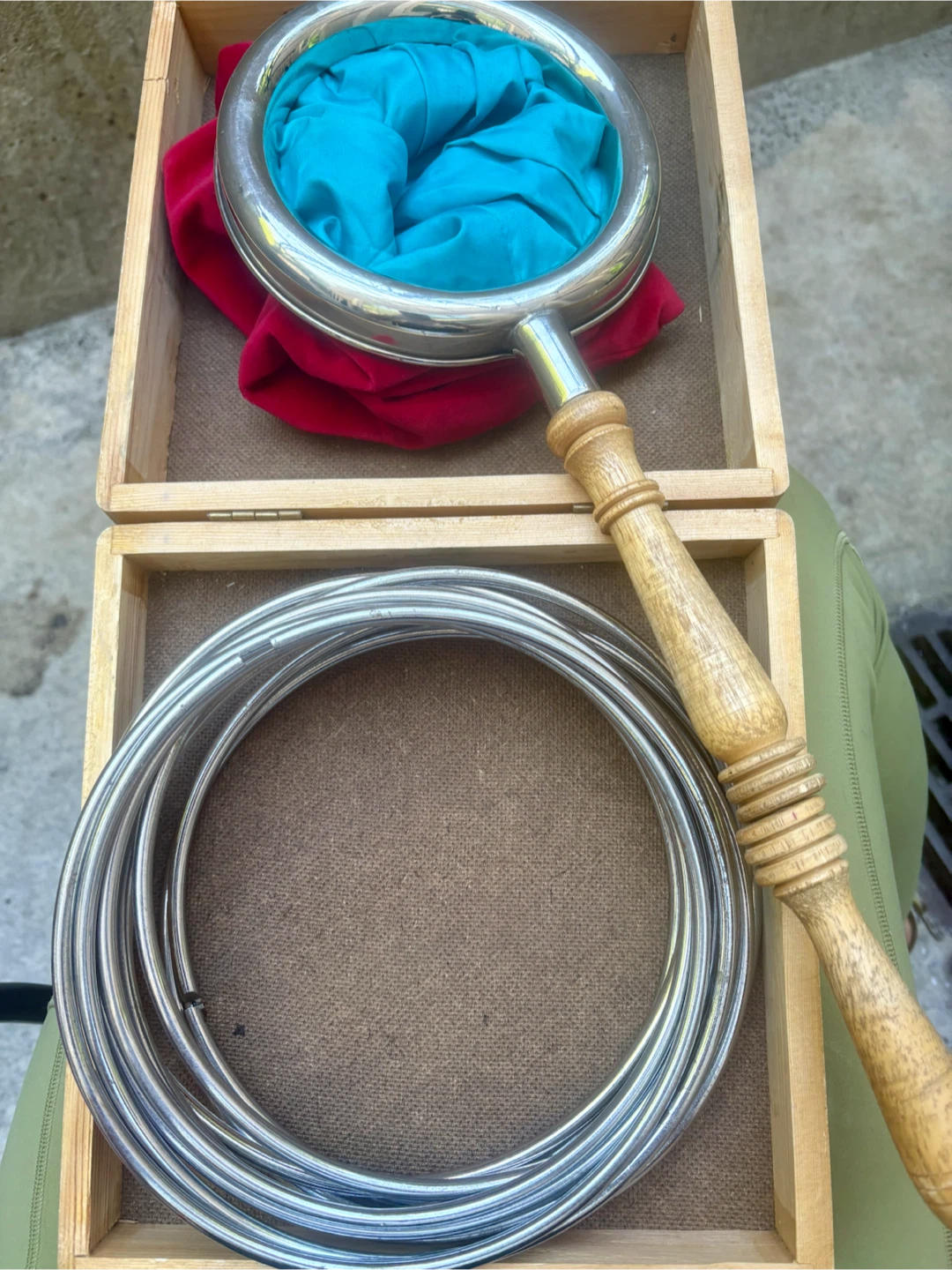 Vintage Magic Rings and Bag