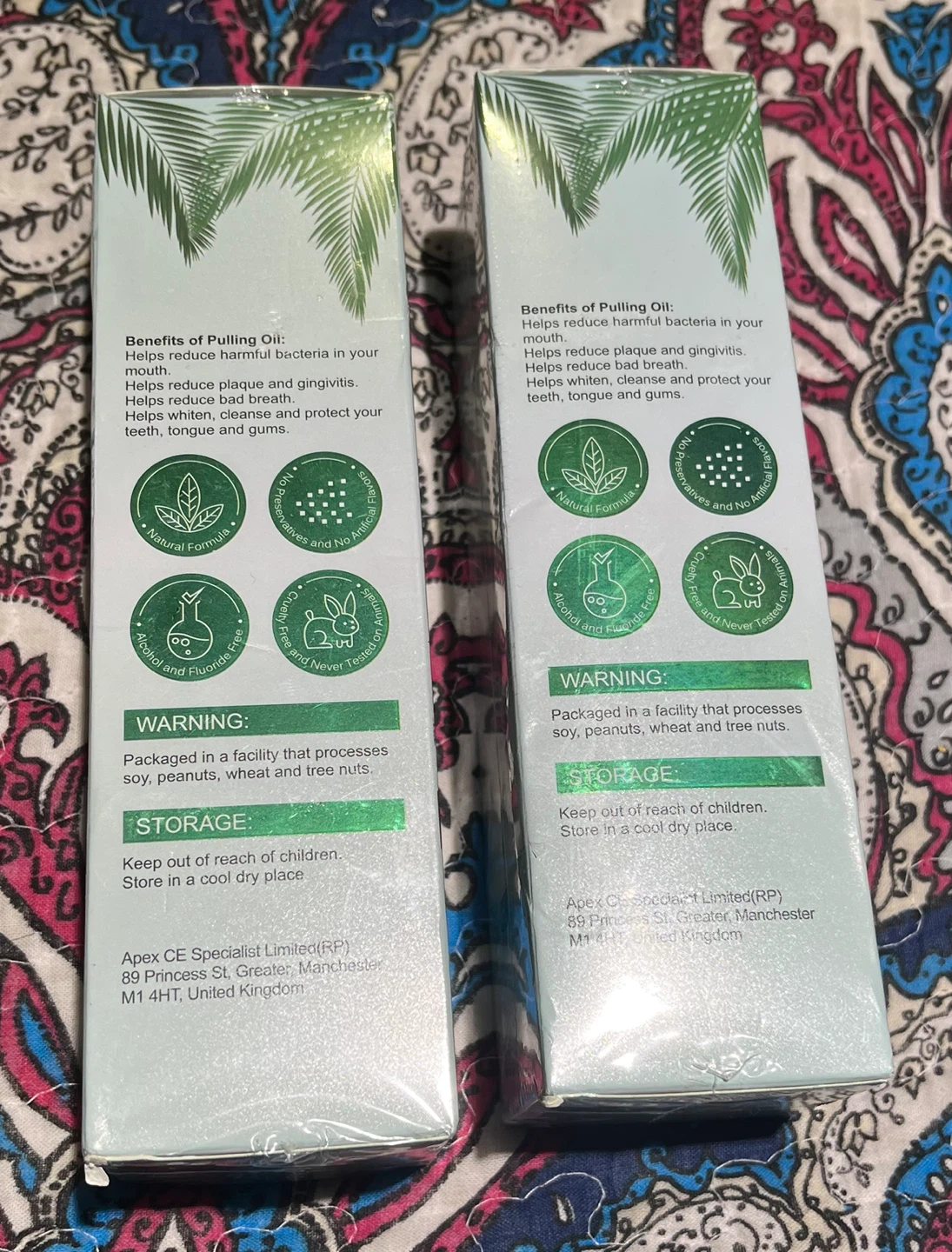 CUHWXCU Coconut & Mint Pulling Oil - 8 fl. oz. - photo 2
