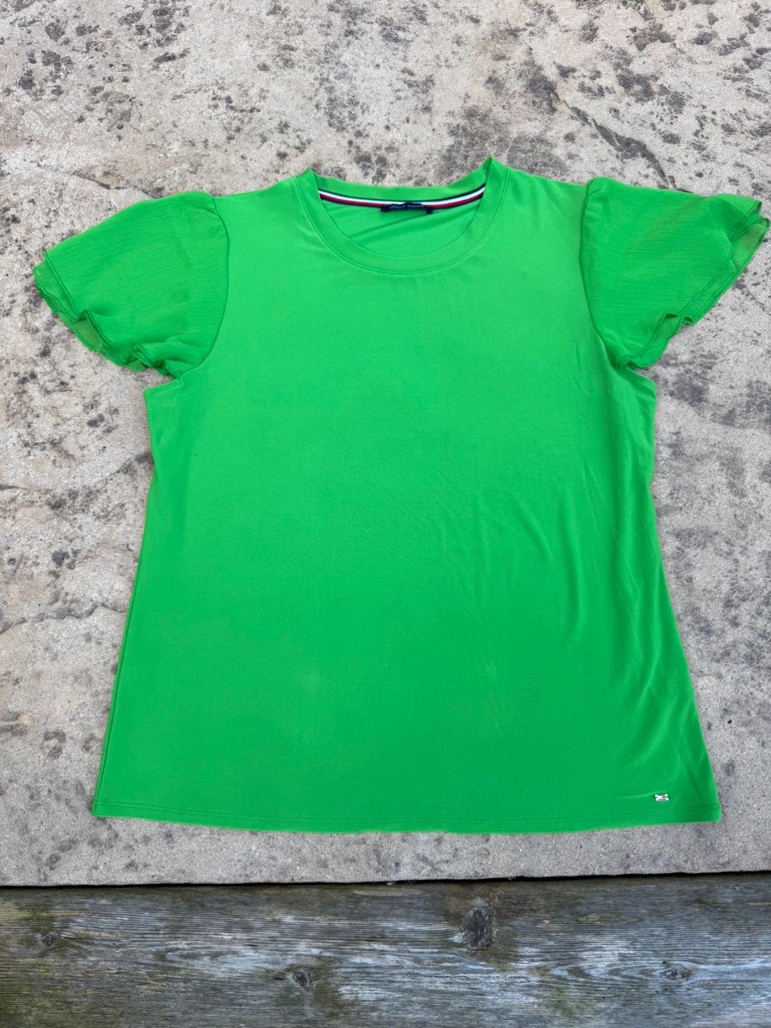 Tommy Hilfiger Green T-Shirt - Size Medium