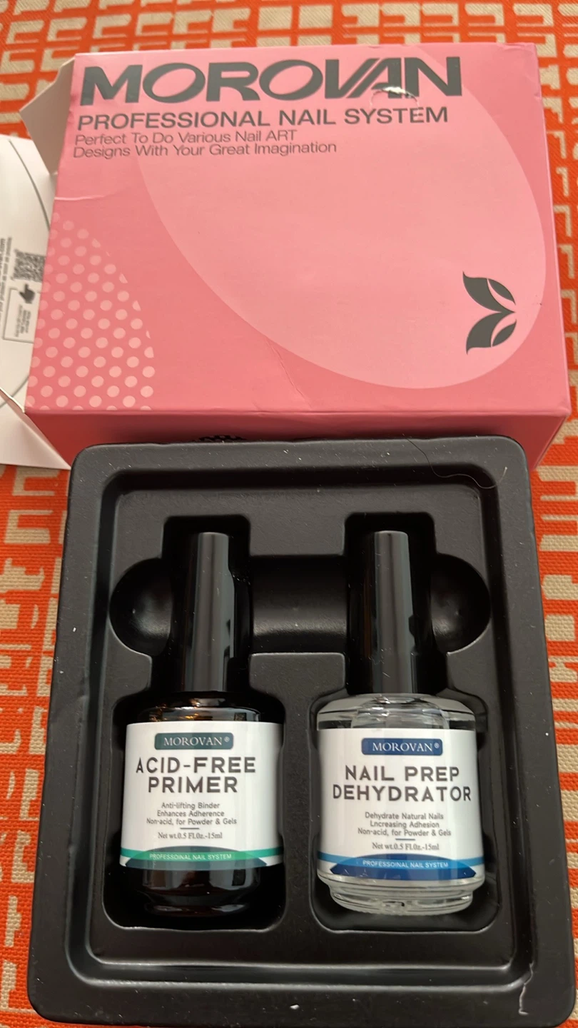 Morovan Professional Nail System Acid-Free Primer
