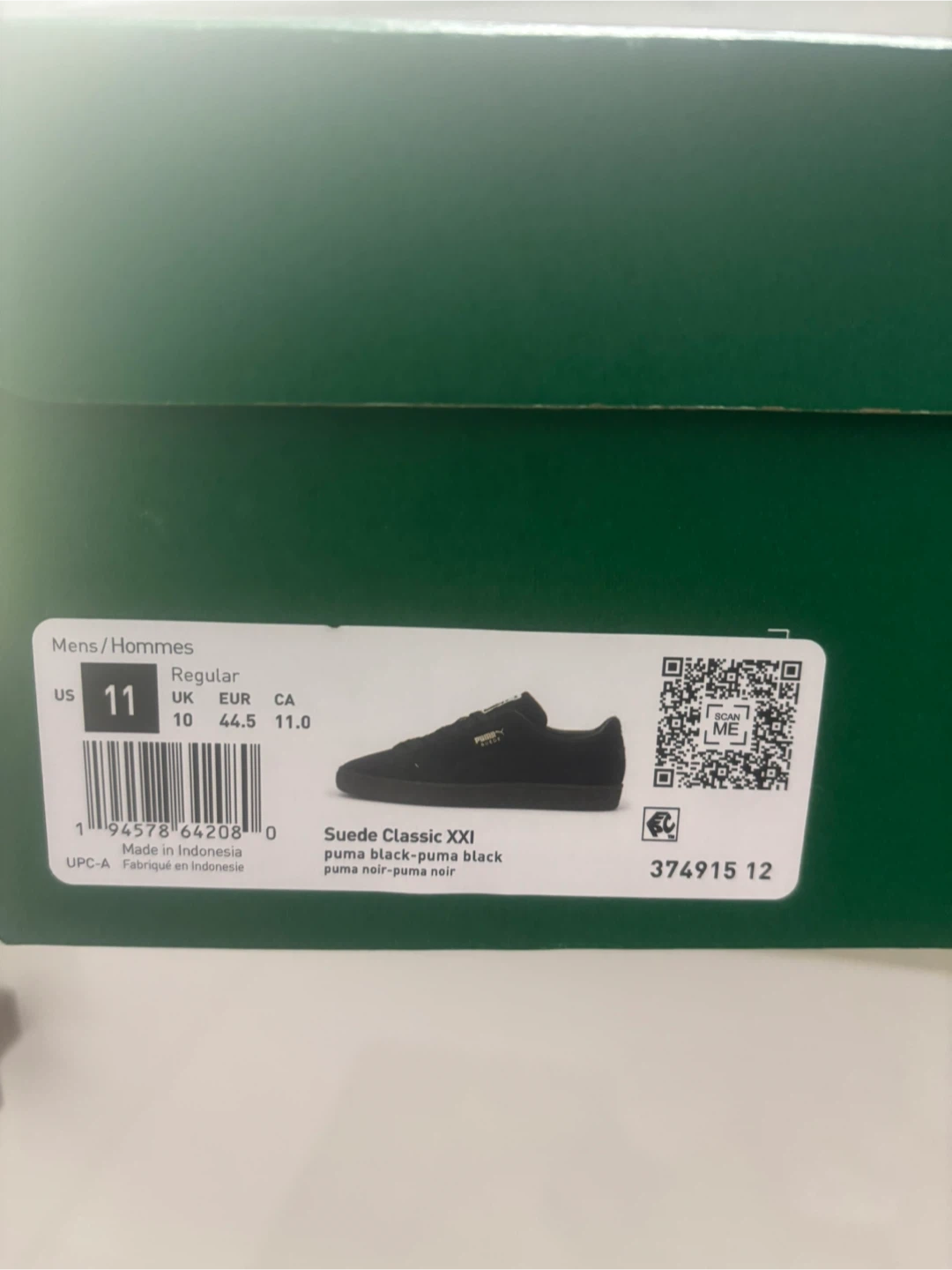 Puma Suede Classic XXI Men's Shoes - Black