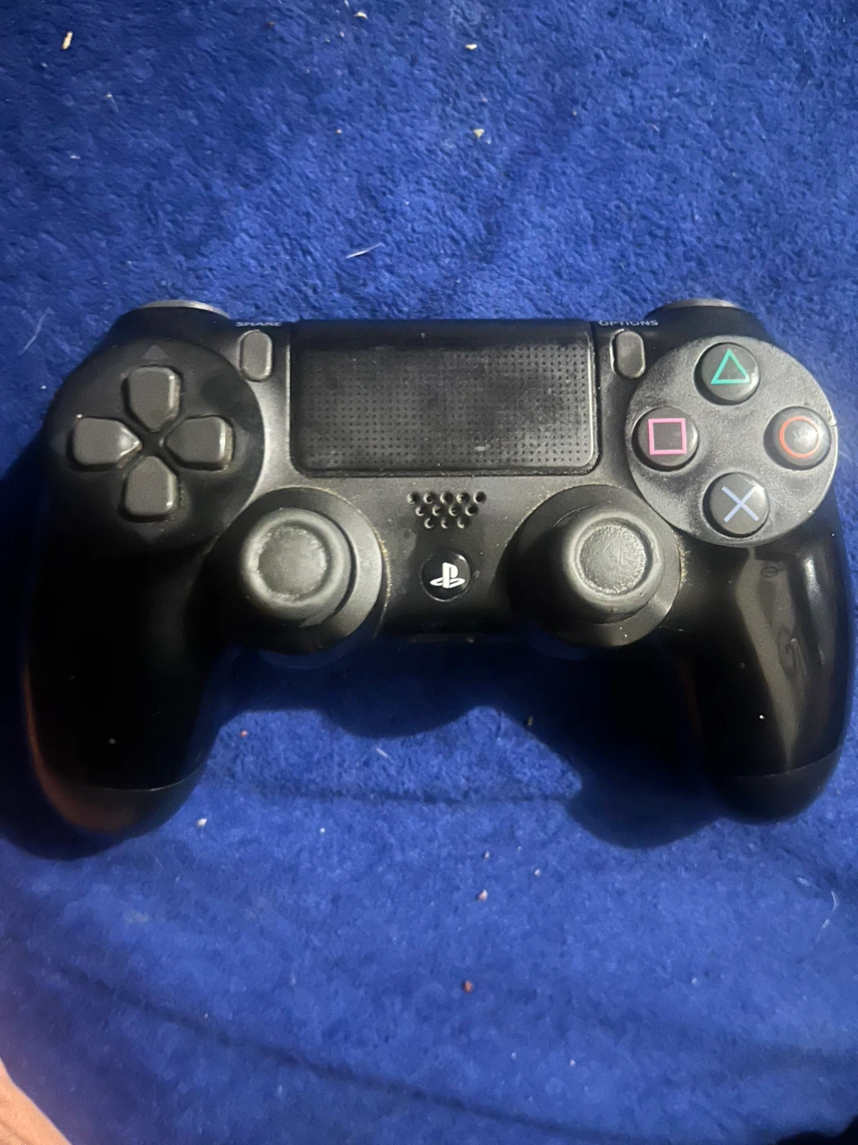 PS4 controller with charger