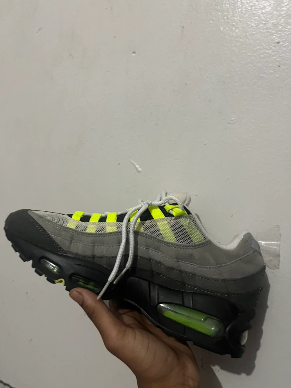 Nike air max 95 neon green size 11 - photo 4