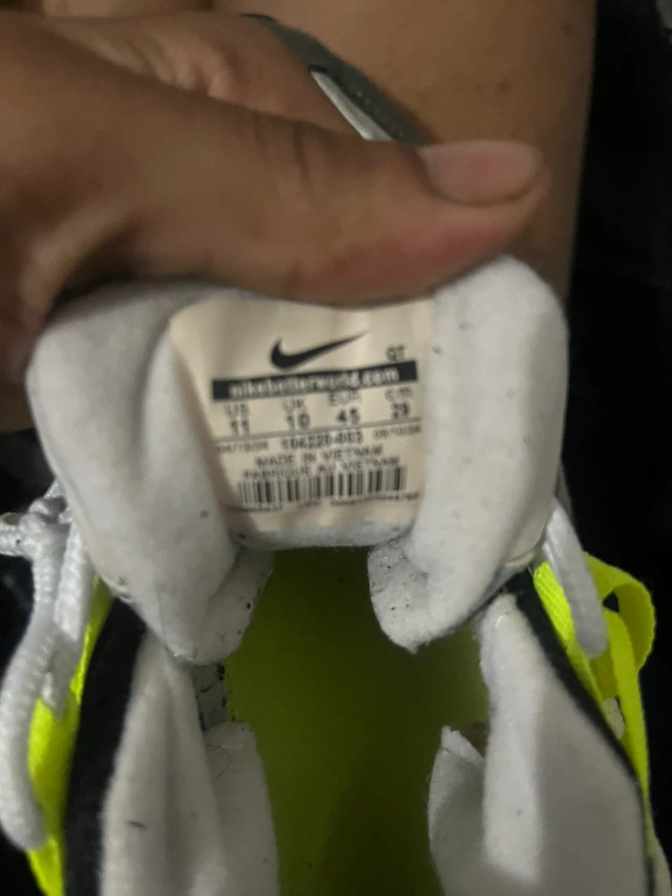 Nike air max 95 neon green size 11 - photo 5