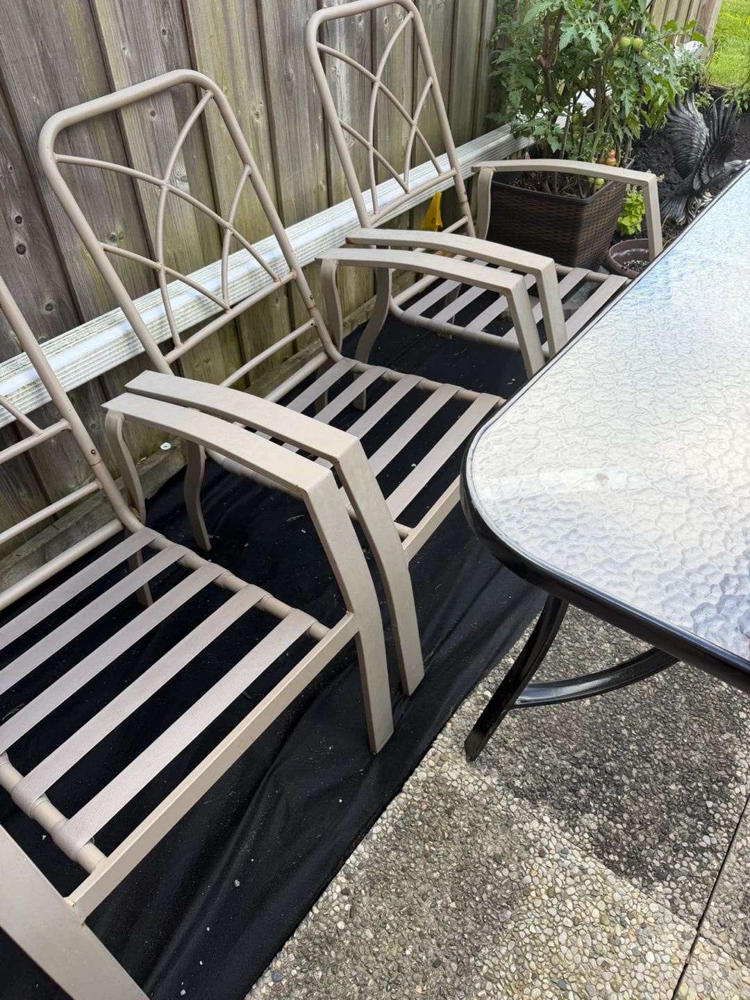 Outdoor Patio Chairs (Set of 2) - photo 2