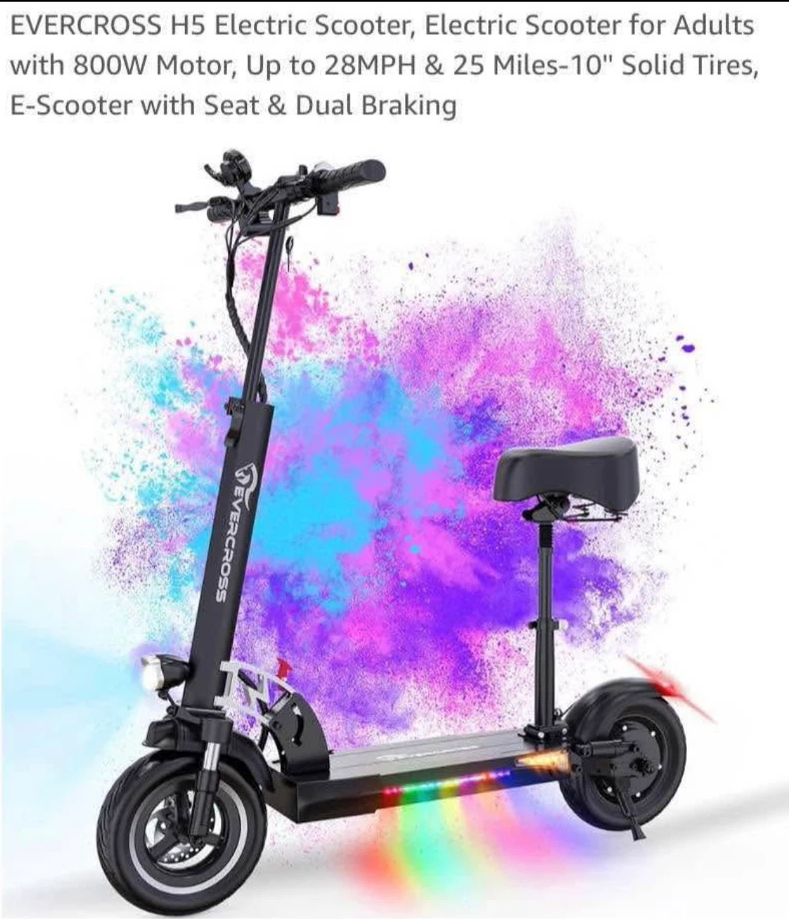 EVERCROSS H5 Electric Scooter.(Brand New) - photo 2