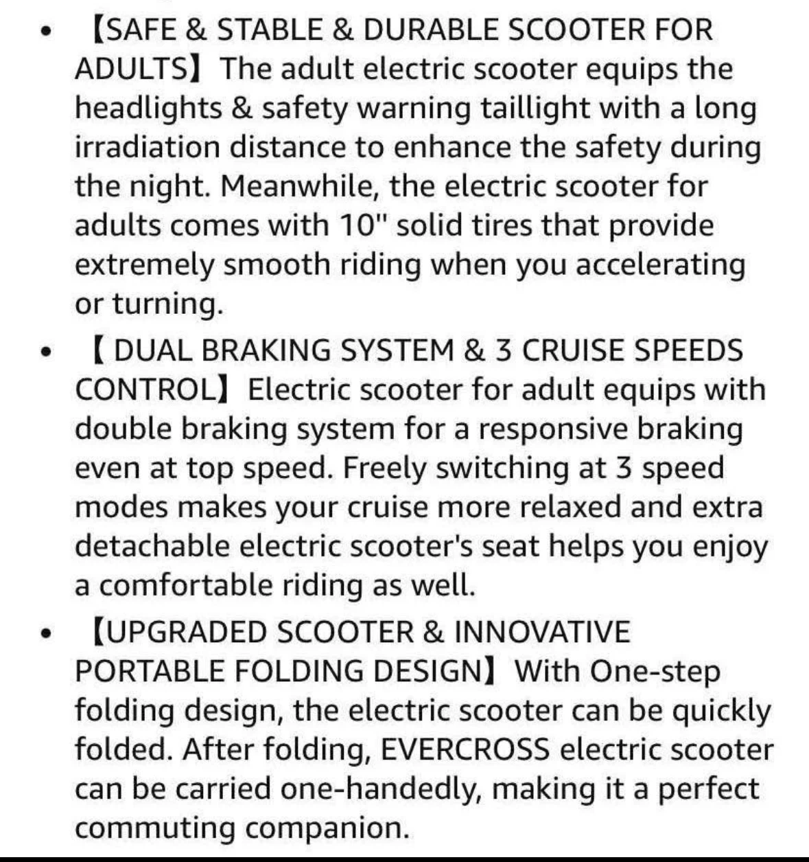 EVERCROSS H5 Electric Scooter.(Brand New) - photo 4