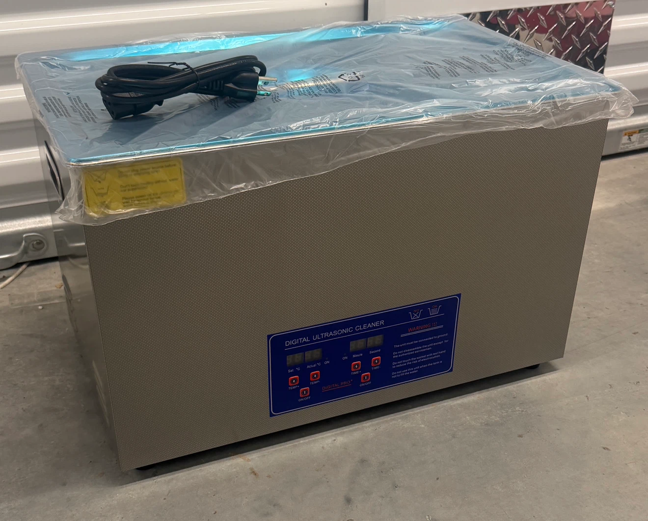 PS-100A Digital Ultrasonic Cleaner 800W w/ Heater & Basket - photo 2