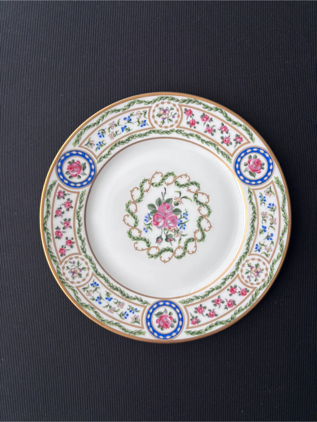 Haviland Limoges Louveciennes Vintage Plate 8 5/8”
